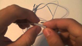 Apple headphones unboxing