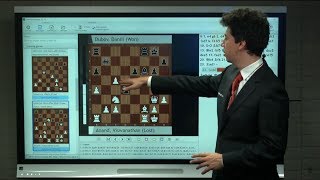 Viswanathan Anand blunder Queen against Daniil Dubov / Paris GCT 2019