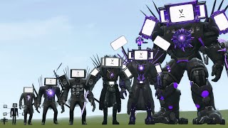 NEW ALL SIZE TV MAN TITAN! In Garrys Mod!