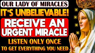 🛑 POWERFUL PRAYER FOR MIRACLES | LISTEN ONLY ONCE TO CHANGE EVERYTHING 🛑