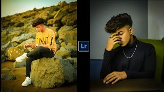 Sleepy Orange Tone Lightroom Photo Editing || Instagram Model Photo Editing In Lightroom