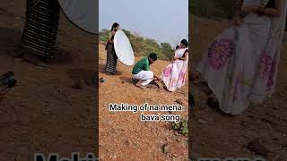 making of na mena bava song #folk #shorts #folksong