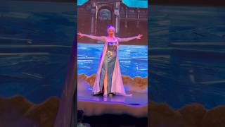 Elsa sings Let it Go - Frozen - Disney Hollywood Studios in Walt Disney World #shorts