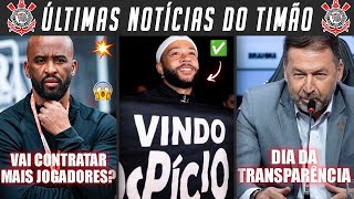 MEMPHIS DEPAY CHEGOU! FABINHO VAI FAZER MAIS CONTRATAÇÕES? DECISÃO NA CDB! DIA DA TRANSPARÊNCIA E+