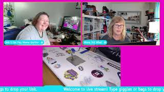 Sew and Chat Friday with Deb S the Pug Mama Quilter and Friends