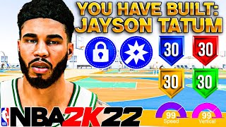 Best Jayson Tatum Build in NBA 2K22 | Best Two-Way Small Forward Build