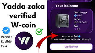 Hanya Mafi sauki da za'ayi verified Dinka a w-coin |  yadda zaka verified w Coin kafin snapshot