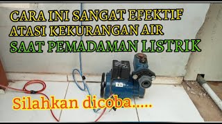 PASANG SAKLAR DARURAT UTK ANTISIPASI PEMADAMAN LISTRIK