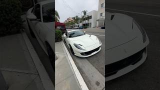 #ferrari #italia #italian #exotic #supercars #clean #money #white #car #italy #california