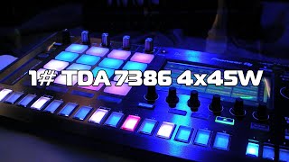 DDP - авто усилитель TDA7386 из старой магнитолы #1