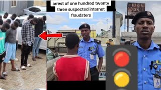 ONE HUNDRED TWENTY THREE SUSPECTED INTERNET FRAUDSTERS