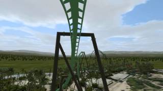 Dinosaur Flying Coaster - Universal Studios Japan 2016 - Onride NoLimits 2