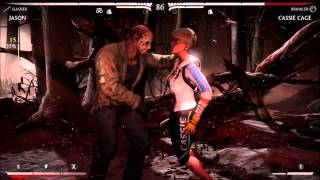 MKX - Jason Brutality Combo (Blood Bath)