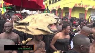 All The Beautiful Scenes You Missed When Asantehene Otumfuo Went To Berekumanhene's Funeral