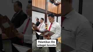 Suasana pengambilan sumpah sebagai jurusita di pengadilan negeri marisa #trending #hukum #pohuwato