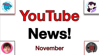 YouTube News of the Month: November 2022