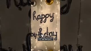 #Best #Birthday #Balloon #Decoration in India | ExperienceSaga #shorts #shortsfeed #viral #video #