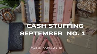 Return to Cash Stuffing | September no. 1 | Zero-based budget | Spouse Unemployment