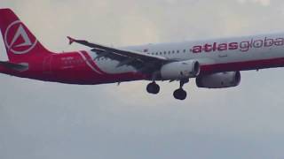 "AtlasGlobal" Airbus A321-231 landing at Samara(KUF)