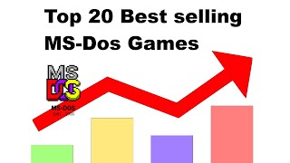 Top 20 best selling MS Dos Games