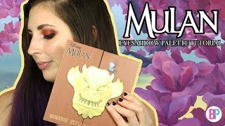 Mulan Eyeshadow Palette Tutorial