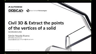 Civil 3D & Extract the points of the vertices of a solid