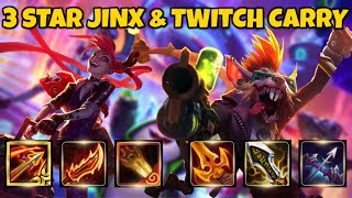 ⭐⭐⭐ Headliner Twitch & ⭐⭐⭐Jinx Insane carry! | TFT REMIX RUMBLE Gameplay | Patch.13.24