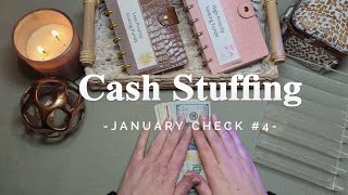 Cash Stuffing | January #4 | Zero-based Budget