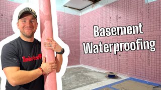 How to waterproof basement walls. EASY DIY.