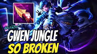 WILD RIFT GWEN JUNGLE IS SO BROKEN WITH THIS BUILD