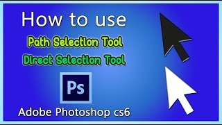 How to use Path Selection Tool and Direct Selection Tool in Photoshop | Tutorial  (25)