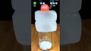 Part 1 : 1000°C Hot Ball vs + 3 layers of Ice | Cool science experiment #satisfying #asmr