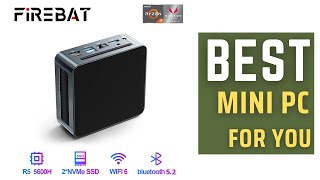 Best Mini PC ON ALIEXPRESS | FIREBAT MN56 Gamer Mini PC Review in 2024