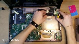 Как разобрать ноутбук  Asus N53S