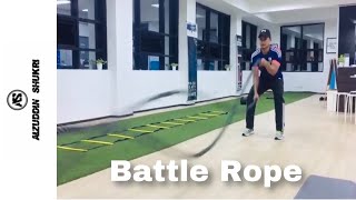 Battle Rope Workout | AJAS Wellness Functional gym