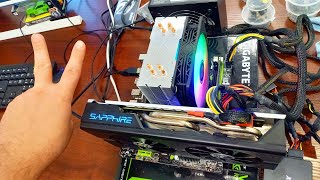 Досталась нульцевая RX 580 с слабым ПК. Тестирую ее с мощным пк. И так же сравниваю с RX 580 2048