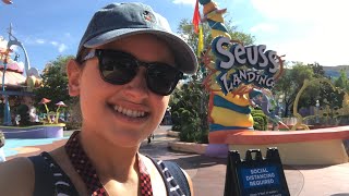 Islands of Adventure: Updated Mask Rule, Seuss Landing, Toon Lagoon, and Hagrid's