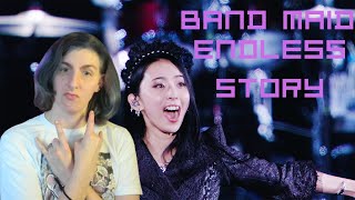 Reaction: BAND-MAID / endless Story (Official Live Video)