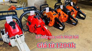 ( đã bán) 19/9 Bán cực Rẻ Lô Máy Cưa xích ( cưa cây , Bơm Mini Nhật bãi ) Giá cực rẻ Giá Từ 1200k ☎️