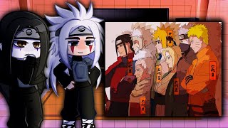 Legendary Sannins React To Hokages // Naruto Shippuden // Gacha React