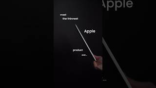 M4 iPad Pro is SO thin 🤯 #appleevent #ipadpro #m4ipadpro