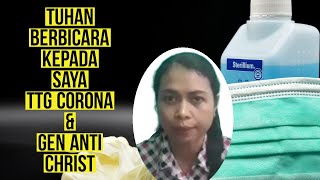 Silvia: TUHAN BERBICARA KEPADA SAYA TENTANG CORONA & GEN ANTI CHRIST! BENARKAH?? #49