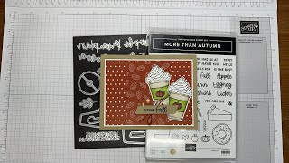 Stampin’ Up! More Than Autumn Hello Fall Card Tutorial #diy #papercrafting #patternedpaper #handmade