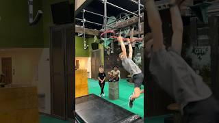 INSANE NINJA WARRIOR BAR TECH😱🇺🇸… #parkour #shortsviral #viral