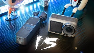 DJI Osmo Action vs DJI Osmo Pocket | Side by Side Comparison