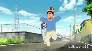 shinchan movie || Robot dad || part 21 || dailytoons99i