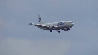 "UTair" Boeing 737-45S landing at Samara(KUF)