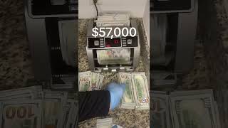 $57,000 Money Counter - Billionaire Manifestation