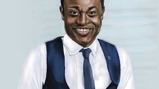 Procreate Portrait Painting - Lawyer Kissi #shorts