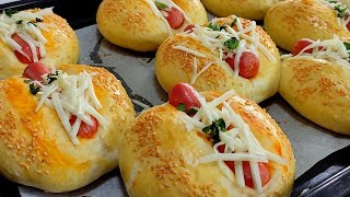 Sausage Bread Rolls Recipe